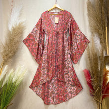 Cargar imagen en el visor de la galería, Kimono Kaftan Coral
