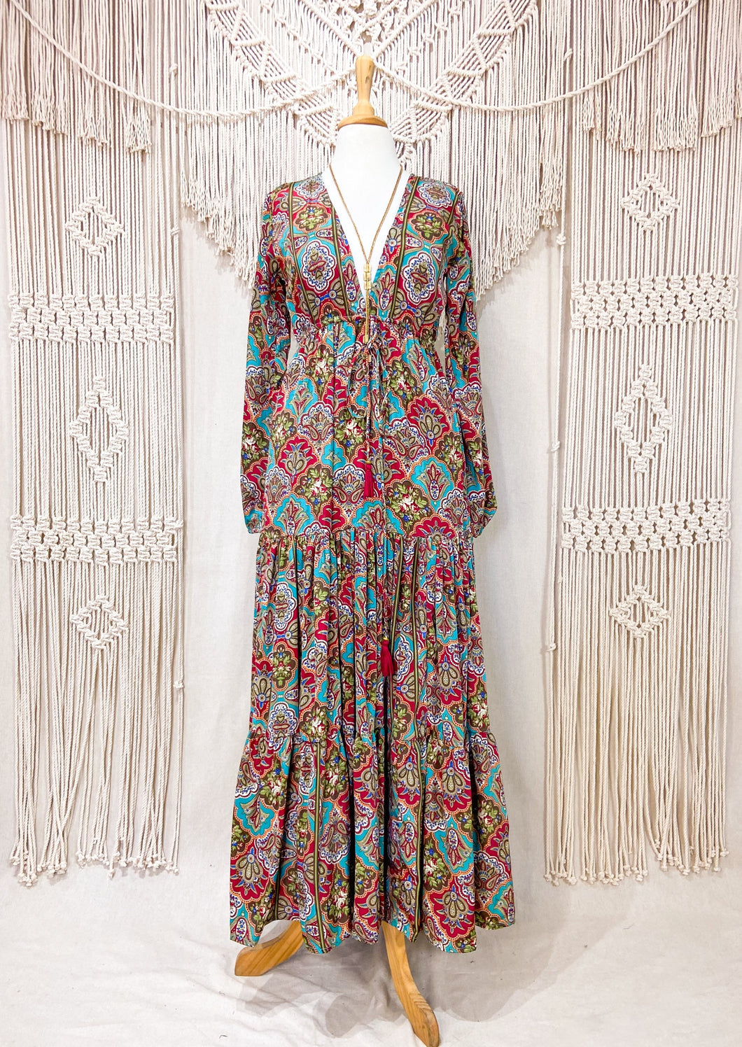 Vestido Jazmín Burdeo Top