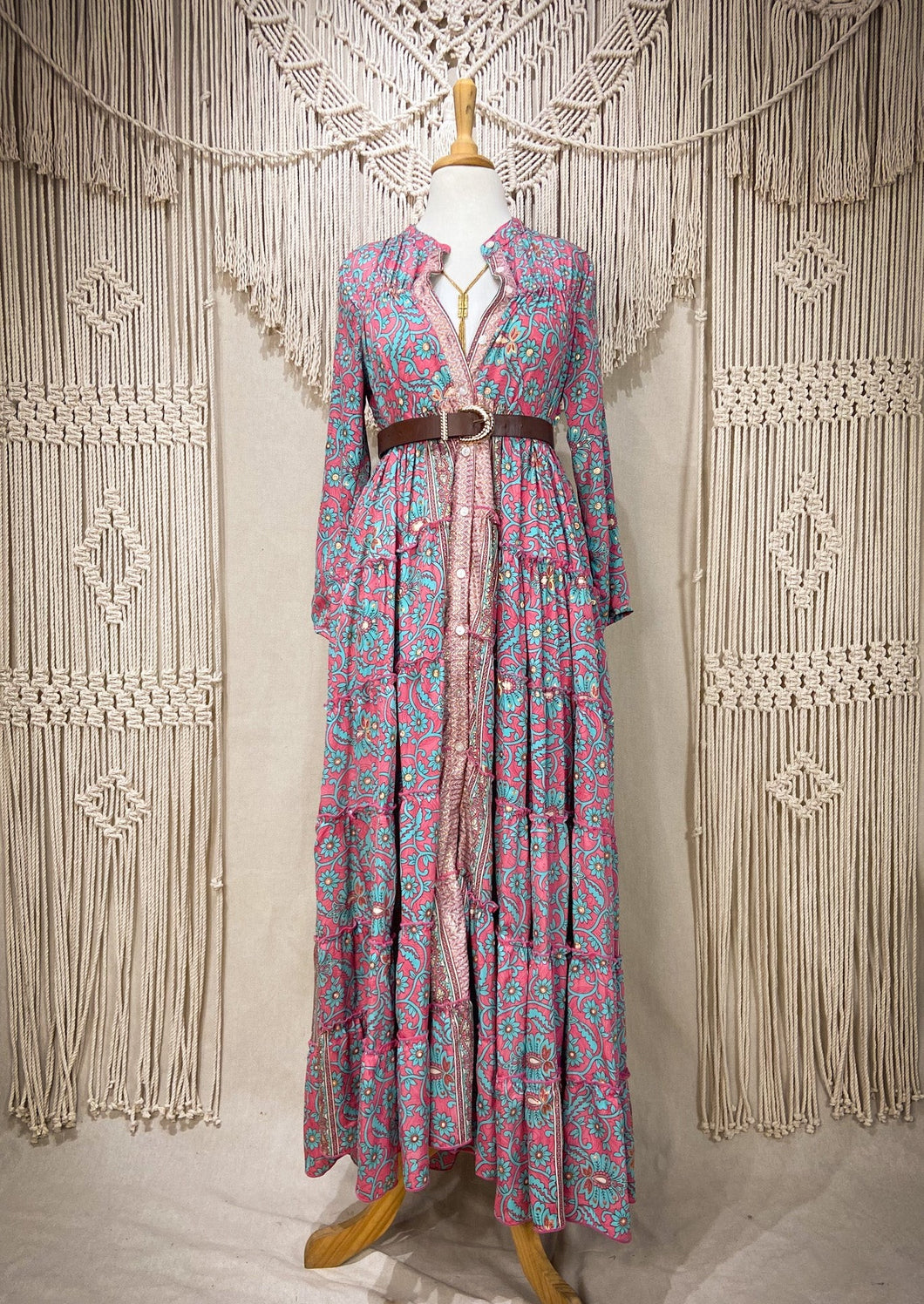 Vestido Alma Pink (M-L)