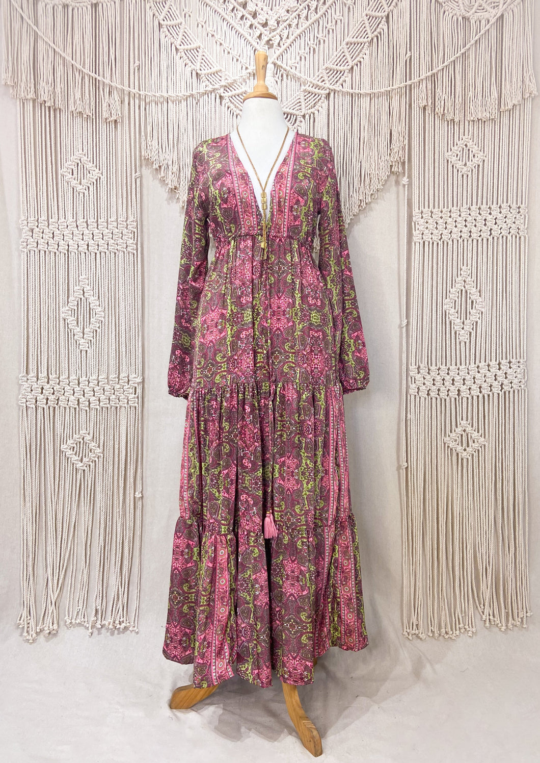 Vestido Jazmín Rosa