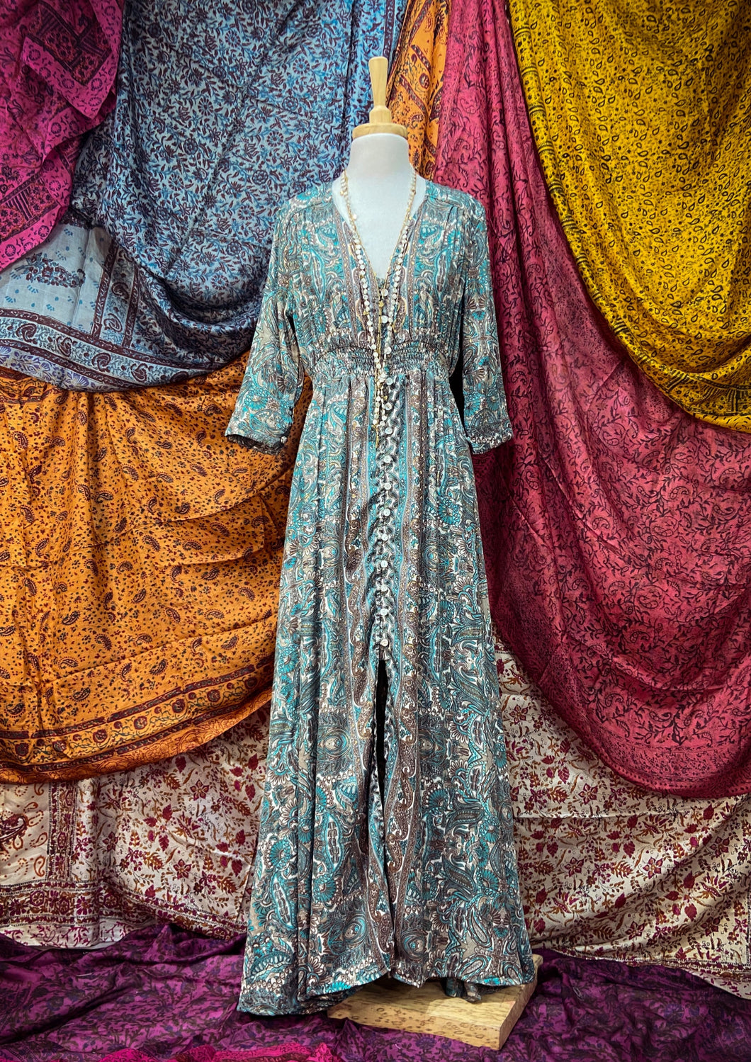 Vestido Jane Mehendi (M)
