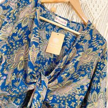 Cargar imagen en el visor de la galería, Top Amalia Blue Gold (estándar)

