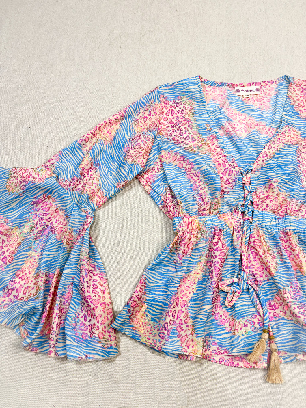 Blusa Gitana Animal Print (M-L)