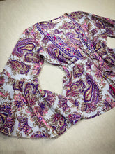 Cargar imagen en el visor de la galería, Blusa Gitana Mora (M-L)
