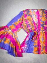 Cargar imagen en el visor de la galería, Blusa Gitana Tie Dye (M-L)
