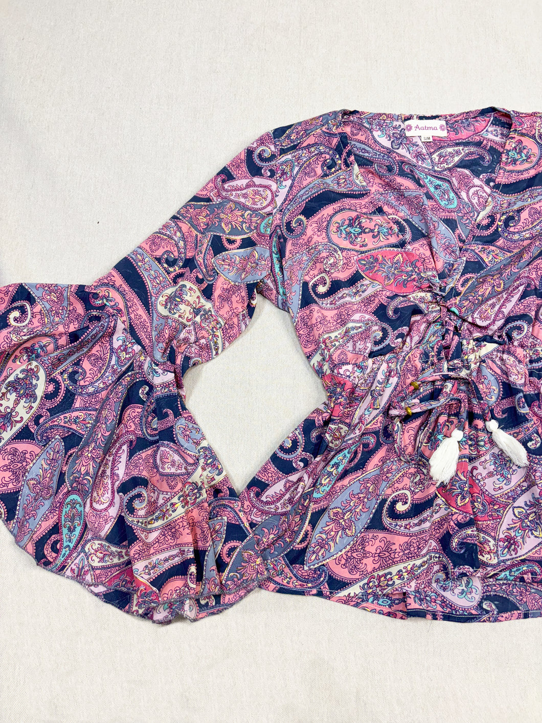 Blusa Gitana Blue Pink (M-L)