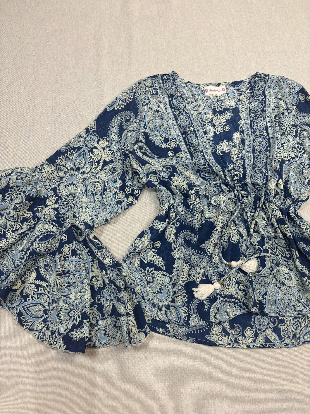 Blusa Gitana Azul (M-L)
