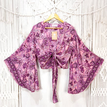 Cargar imagen en el visor de la galería, Top Kimono Fucsia (estándar)
