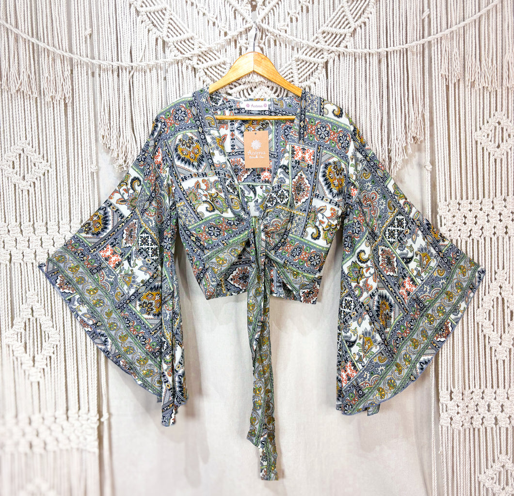 Top Kimono Geométrica (esándar)
