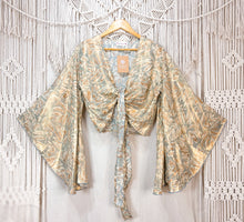 Cargar imagen en el visor de la galería, Top Kimono Olive (estándar)
