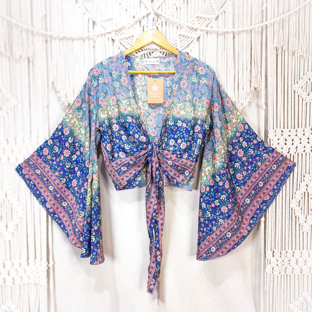 Top Kimono Azul (estándar)