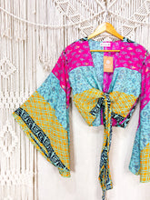 Cargar imagen en el visor de la galería, Top Kimono Patch Work Gipsy (estándar)
