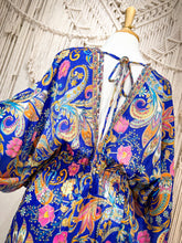 Cargar imagen en el visor de la galería, Vestido Anís Azul rey (estándar)
