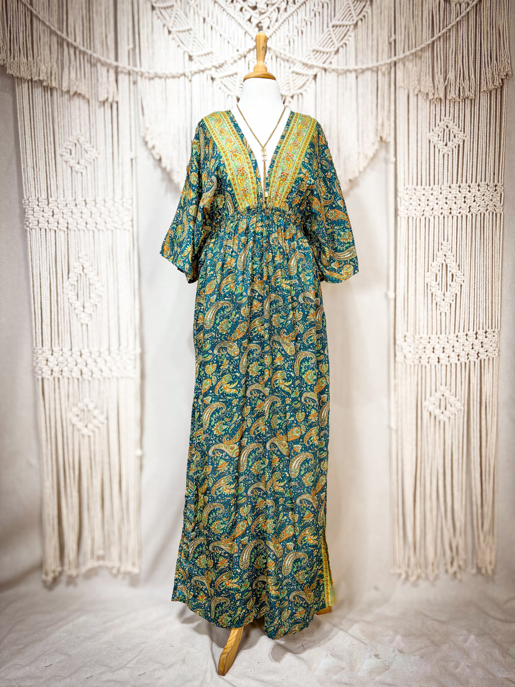 Vestido Anís Mehendi Verde (estándar)