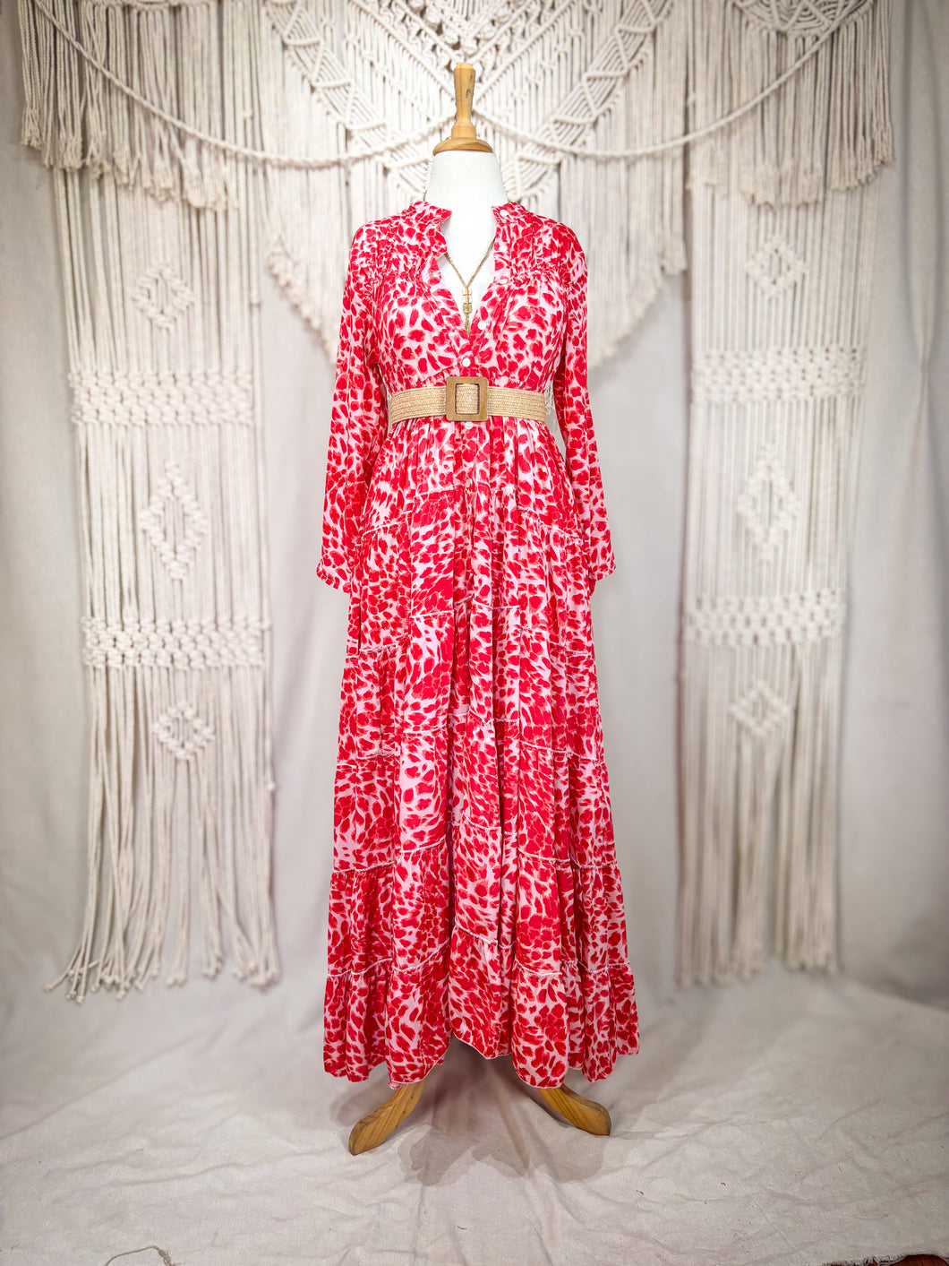 Vestido Alma Animal Print (M-L)
