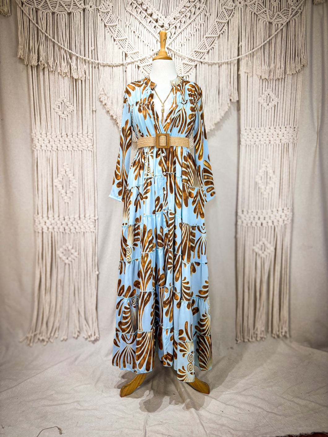 Vestido Alma Cielo (M-L)