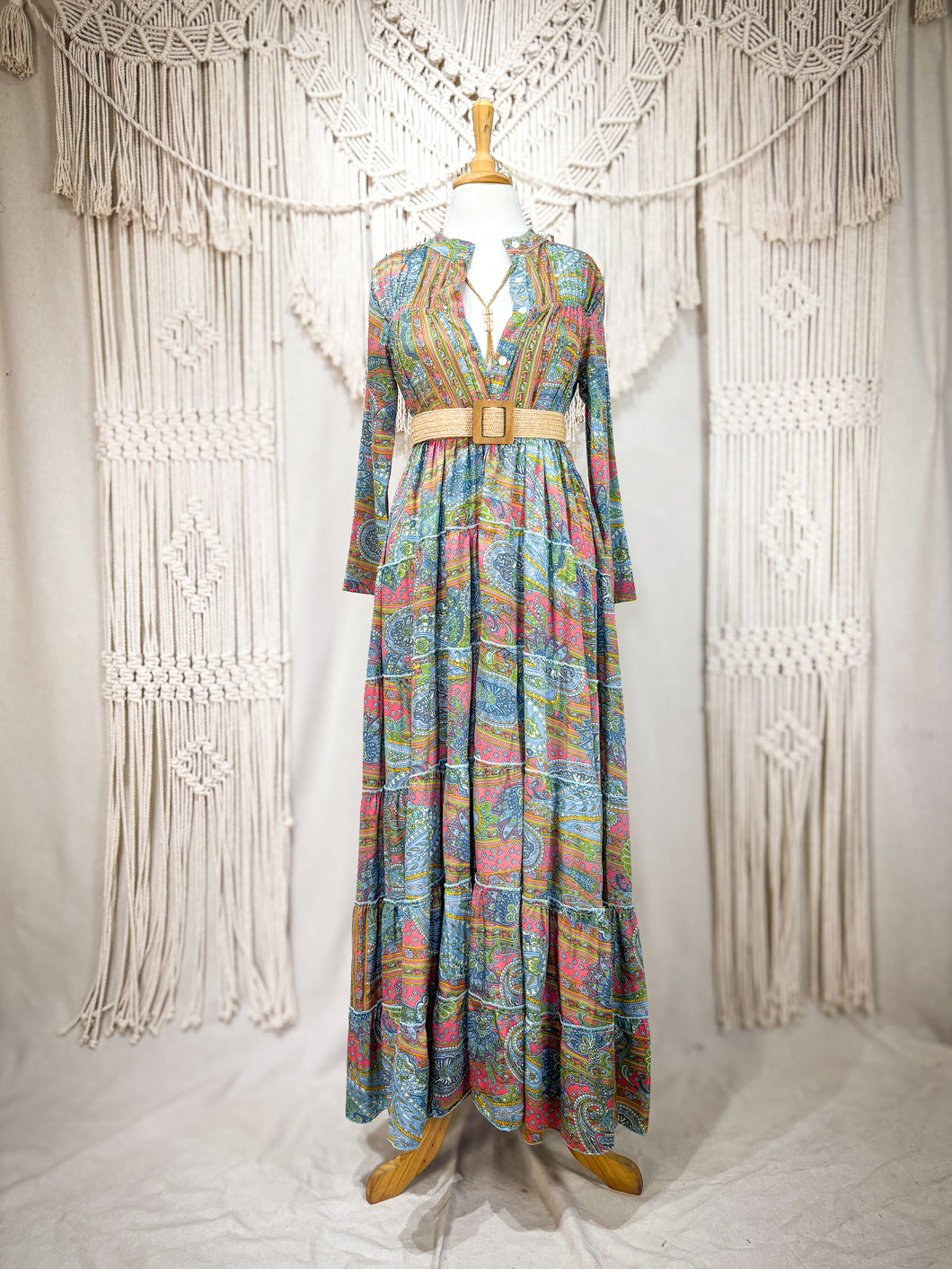 Vestido Alma Primavera (M-L))
