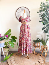 Cargar imagen en el visor de la galería, Vestido Ananda Flora (S-M)
