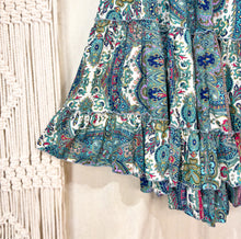 Cargar imagen en el visor de la galería, Pollera Boho Acqua (M-L)
