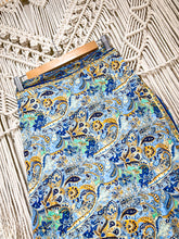 Cargar imagen en el visor de la galería, Pareo Goa Mehendi Azul (estándar)
