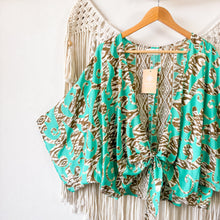 Cargar imagen en el visor de la galería, Top Mumbai Turquesa
