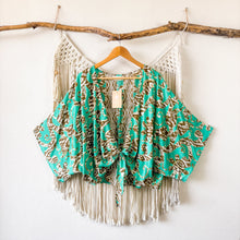 Cargar imagen en el visor de la galería, Top Mumbai Turquesa
