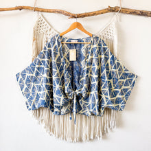 Cargar imagen en el visor de la galería, Top Mumbai Azulado
