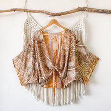 Cargar imagen en el visor de la galería, Top Mumbai Print Naranjo
