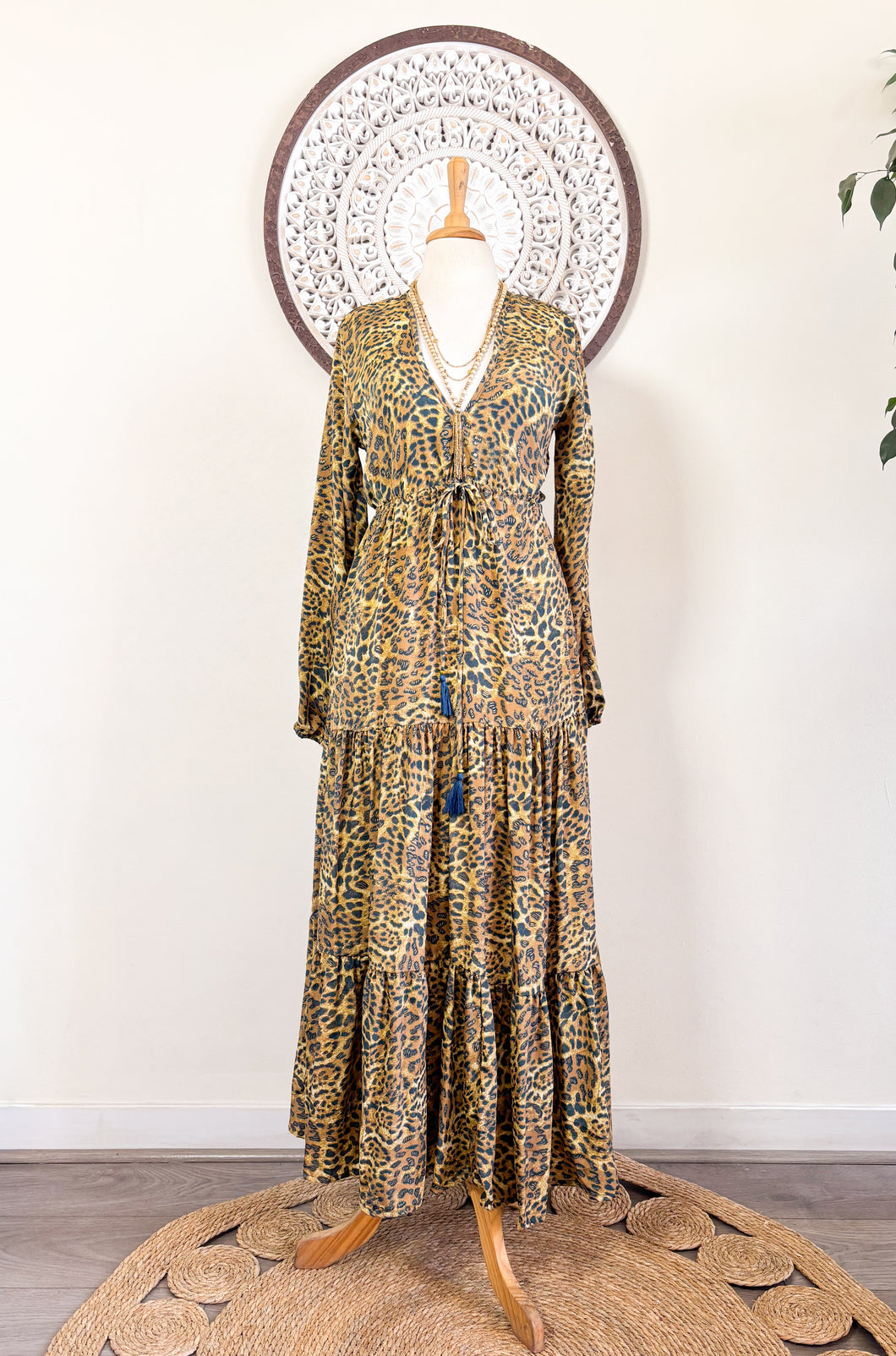 Vestido Jazmín Animal Print (S-M)