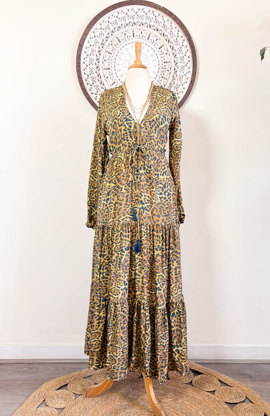 Vestido Jazmín Animal Print (M-L)