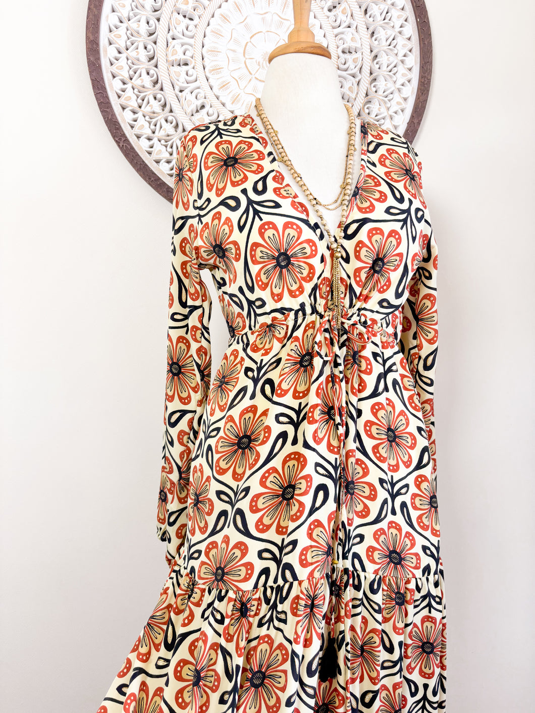 Vestido Jazmín Retro (S-M)