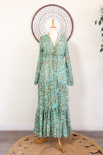 Cargar imagen en el visor de la galería, Vestido Jazmín Turquesa (M-L)
