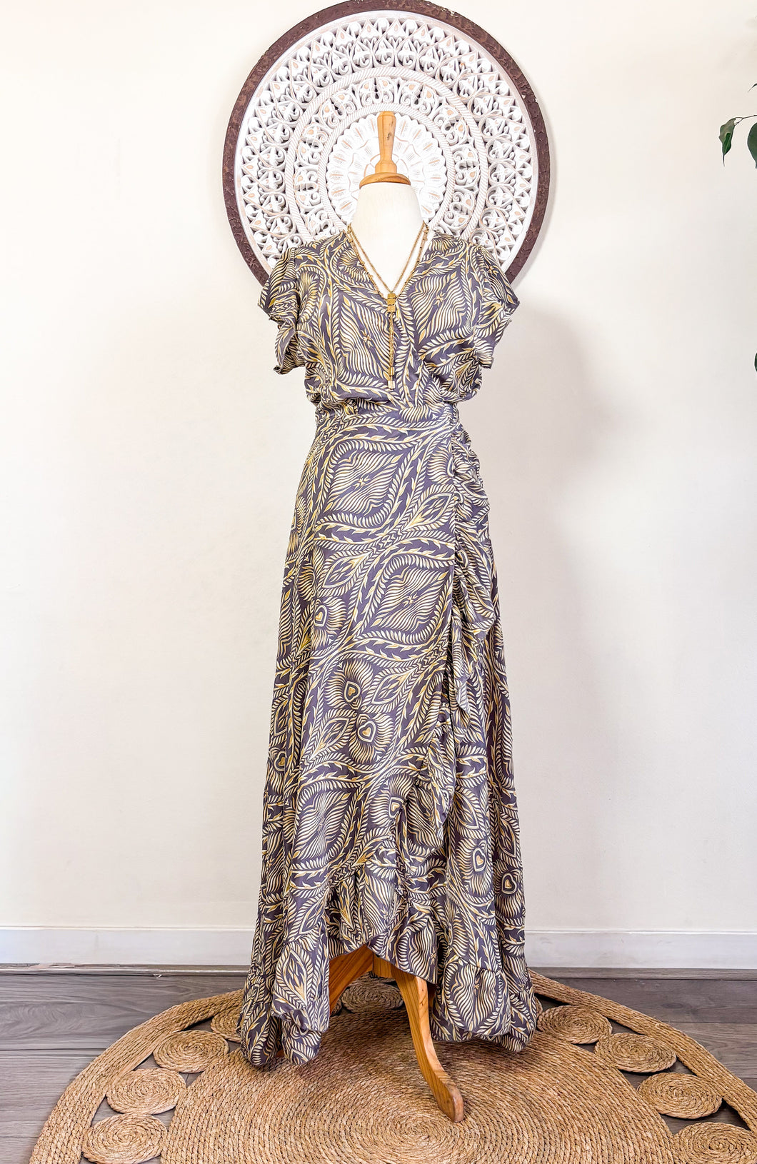 Vestido Tiana Gray (S-M)