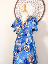 Cargar imagen en el visor de la galería, Vestido Tiana Blue (S-M)
