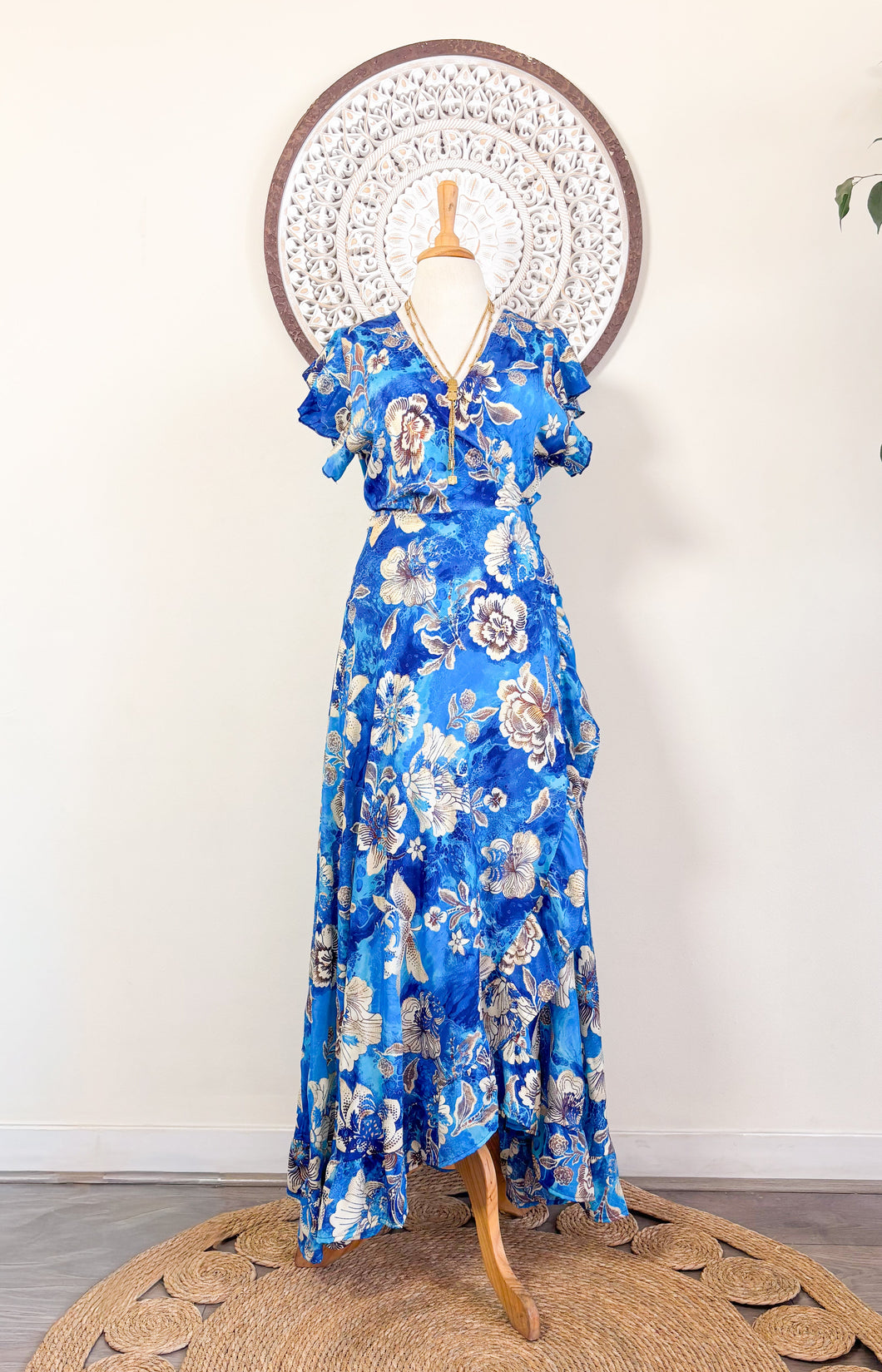 Vestido Tiana Blue (S-M)