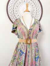 Cargar imagen en el visor de la galería, Vestido Ananda Patch Work (M-L)
