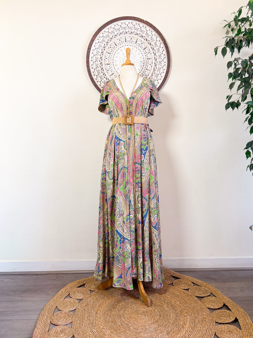 Vestido Ananda Patch Work (M-L)