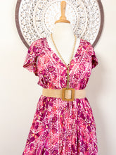 Cargar imagen en el visor de la galería, Vestido Ananda Fucsia (S-M)
