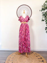 Cargar imagen en el visor de la galería, Vestido Ananda Fucsia (S-M)
