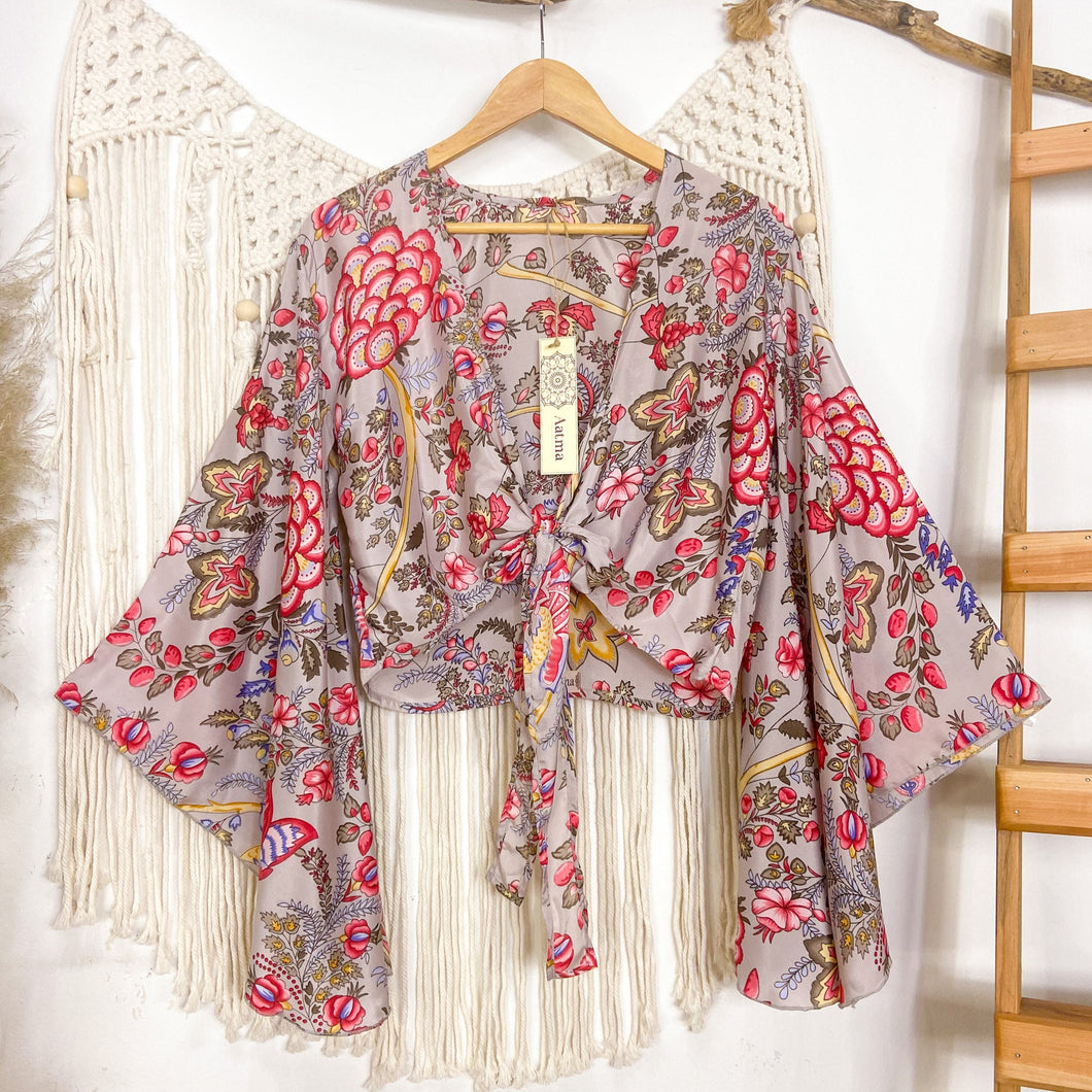 Top Kimono Flor (estándar)