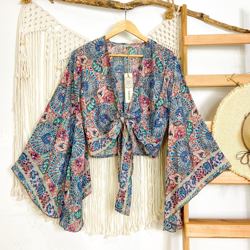 Top Kimono Blue (estándar)