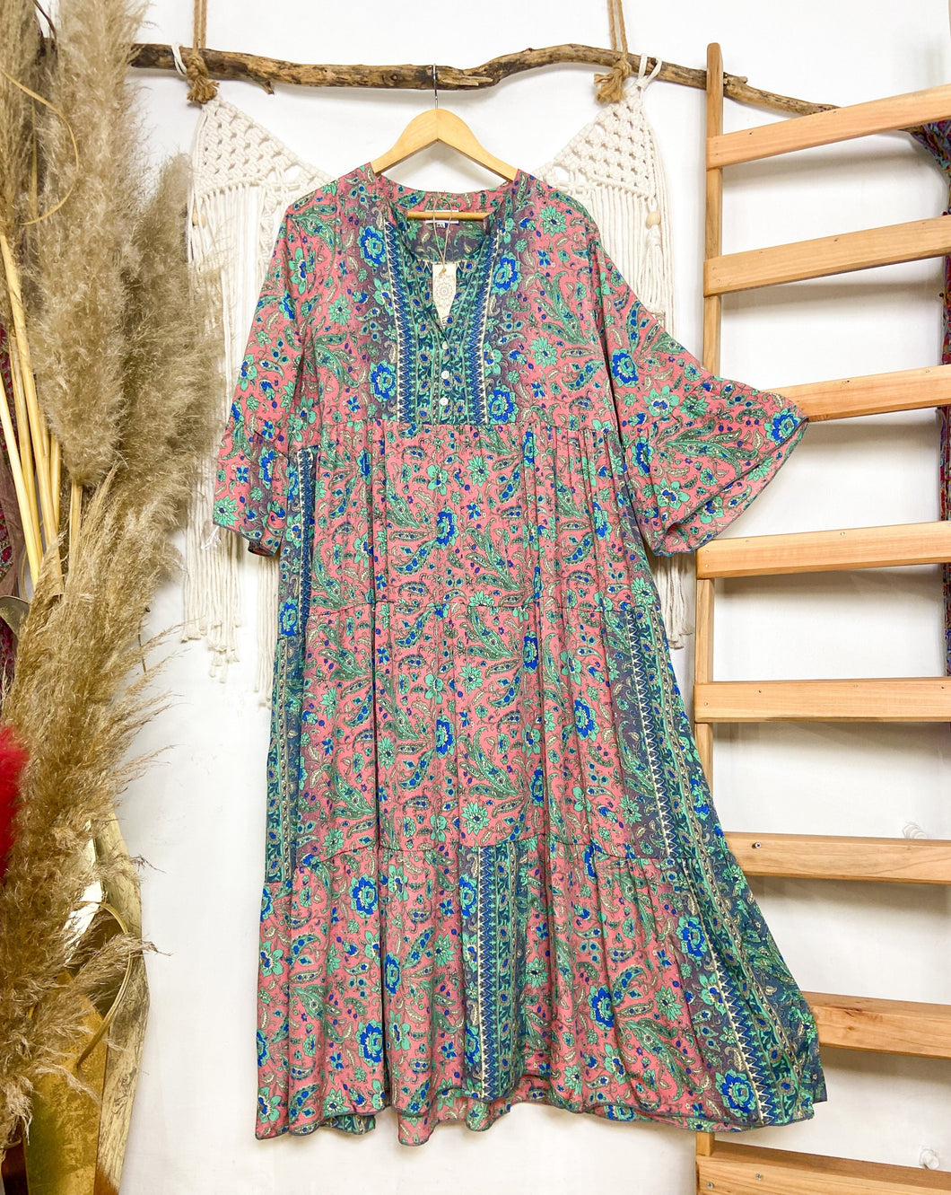 Vestido Eva Rosa Azul (L-XL)