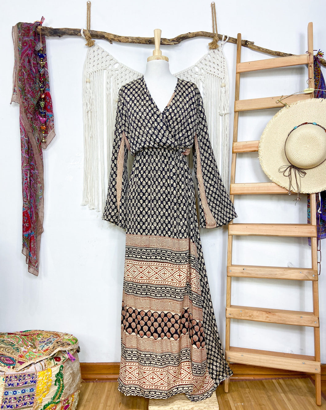 Vestido Imperio Negro (S-M)