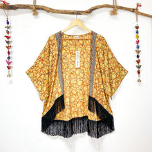 Cargar imagen en el visor de la galería, Kimono Flecos Hojas (estándar)
