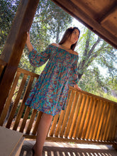 Cargar imagen en el visor de la galería, Vestido Pushkar Flores (estándar)
