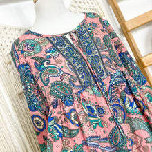 Cargar imagen en el visor de la galería, Vestido Aires Pink Blue (S-M)
