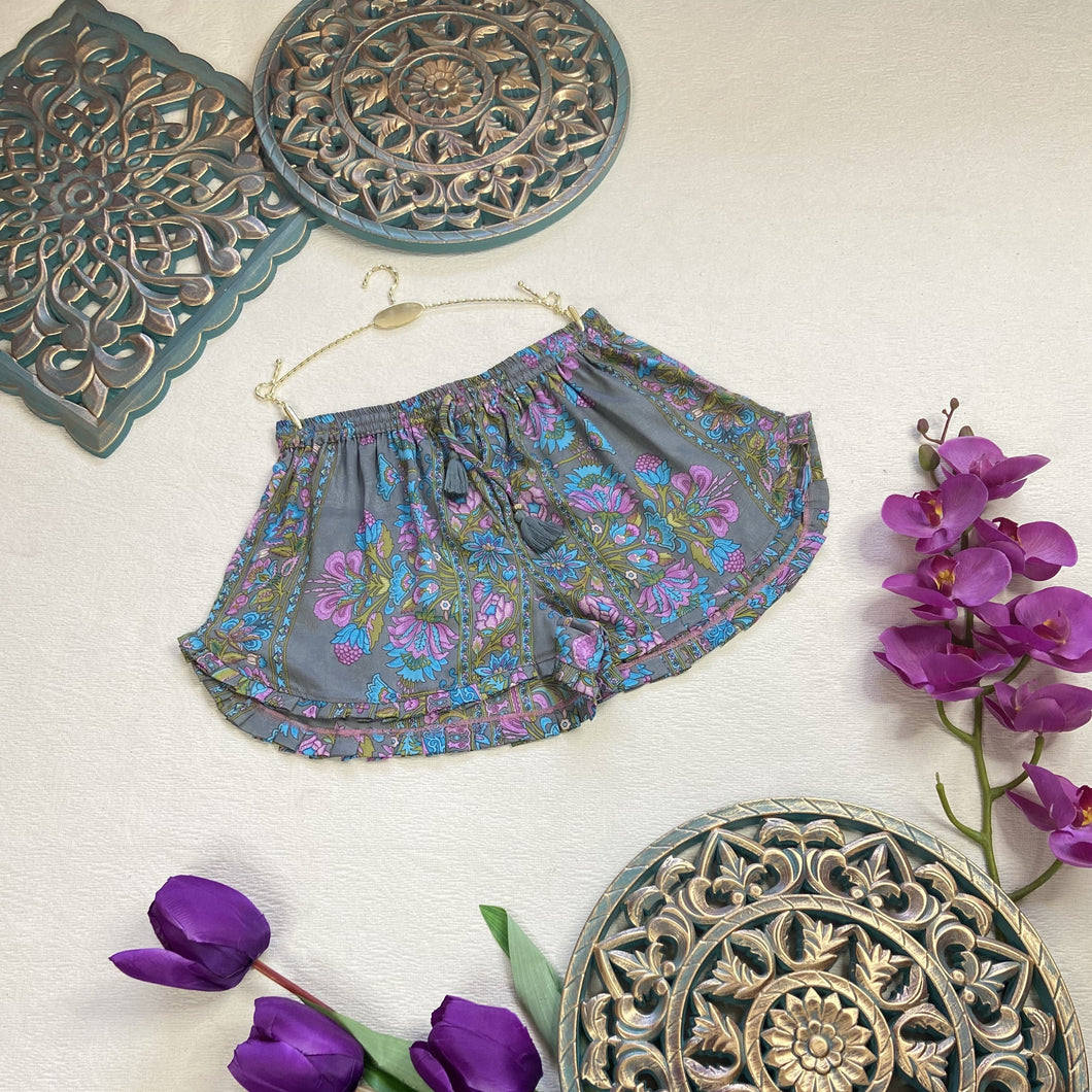 Short Lía Rosa - Gris (S-M)