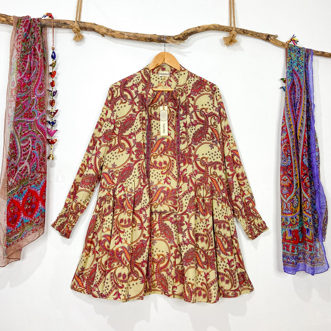 Vestido Queen Rojizo (L-XL)