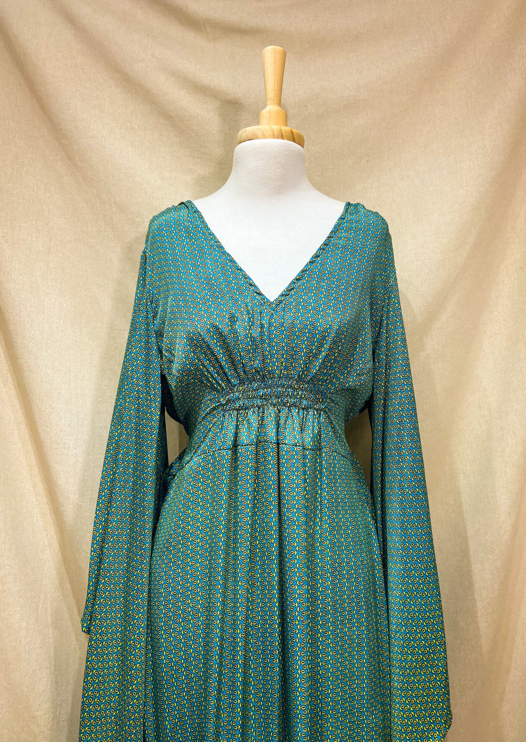 Kaftan Margarita Verde (S-M)