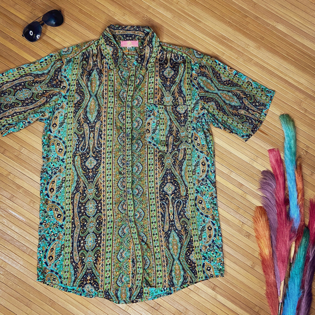 Camisa Verde Gold (S-M)